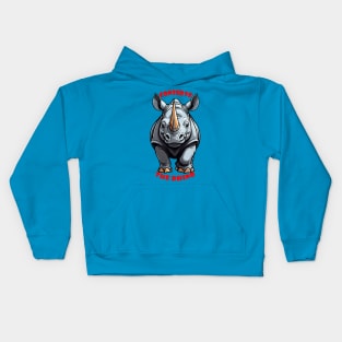 Conserve the Rhino Kids Hoodie